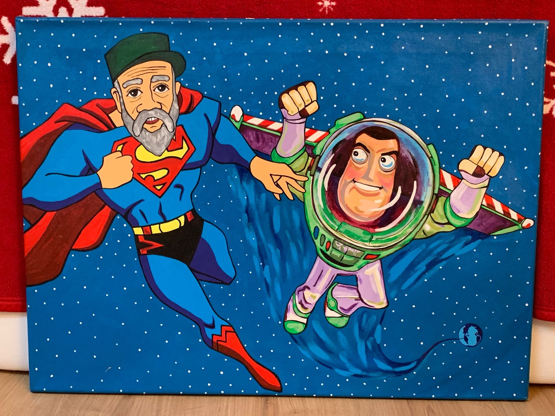 Foto & Immagini: Cuban Pop Art - castro&chavez als Superhelden – Usato da Bern venduto da Artbrokerswitzerland 2