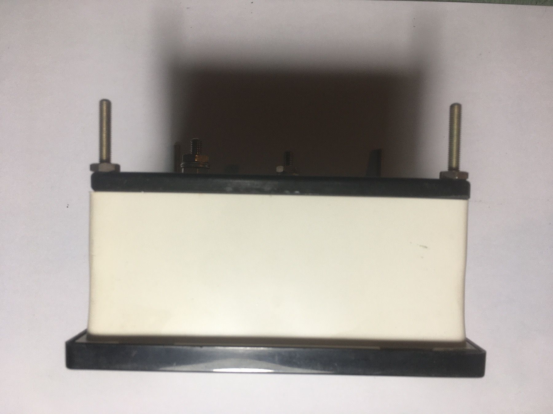 Misurare: Drehspulinstrument DC 0-5 mA, – Usato da Brugg AG venduto da Pedro4 2