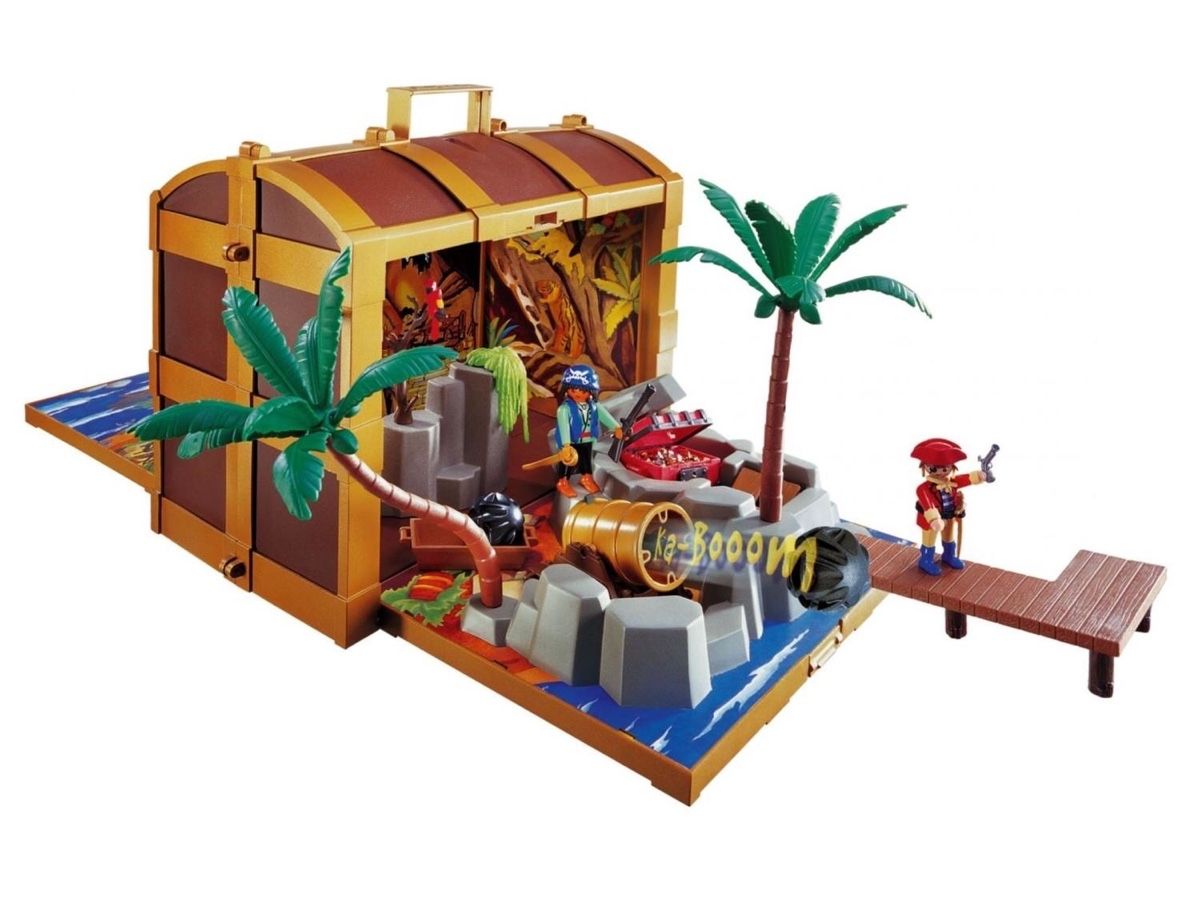 Playmobil Giocattoli: Playmobil Piratenschatzinsel 4432 – Usato da Langenthal venduto da J_L49