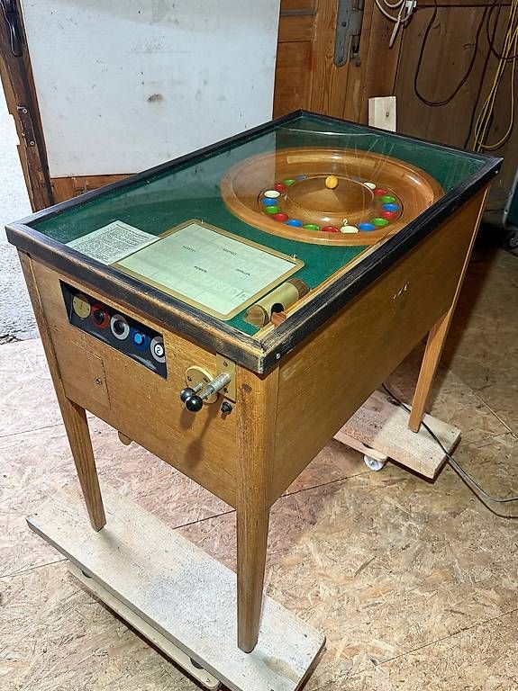 Slot Machine: Roulette Tisch, elektrisch gesteuert, Einzelanfertigung – Usato da Koblenz venduto da Rbaldinger54