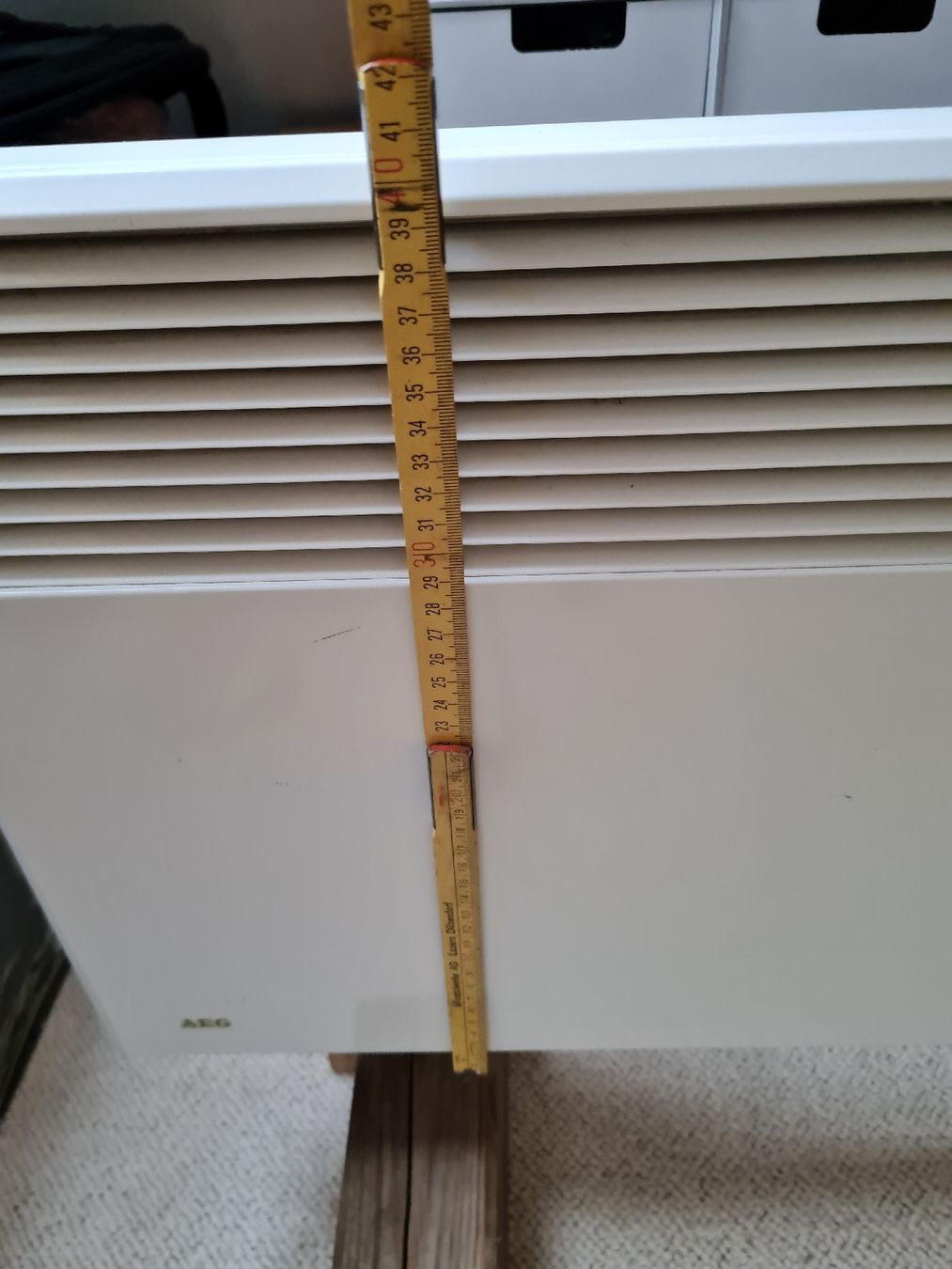 Radiatori: AEG Radiator/Heizkörper WKL/CFB 2001, 2000W – Usato da Däniken SO venduto da Schenkerk 1