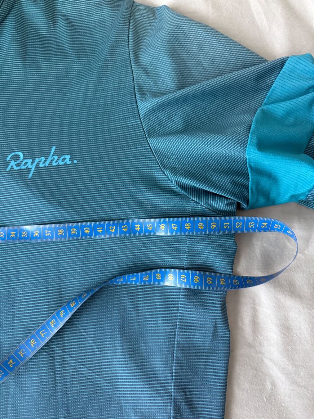 Rapha Canottiere & Pantaloni: Rapha Velo Trikot, Blau L – Usato da Zürich venduto da buc_rl55 6