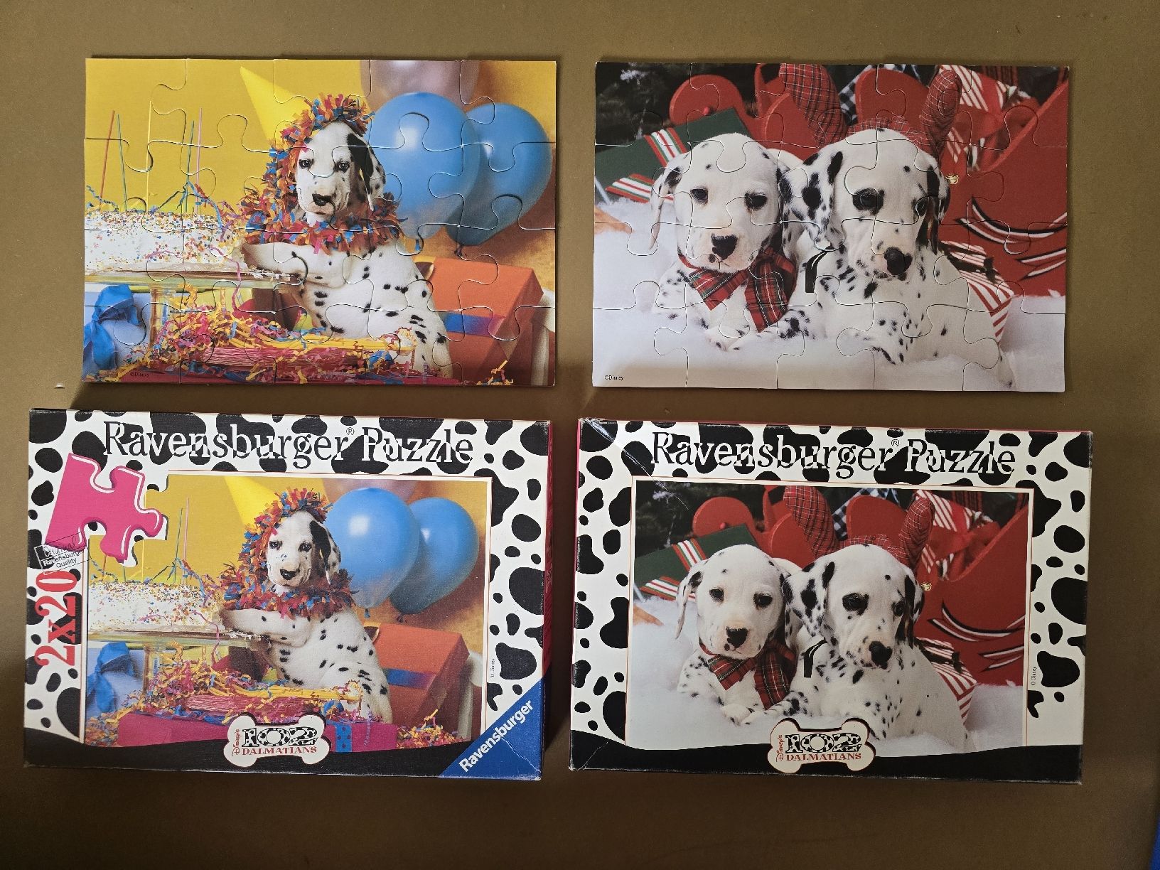 Ravensburger Puzzle: Ravensburger Puzzle "102 Dalmatiner", 2 Puzzles à 20 Stück – Usato da Zürich venduto da Jackiieee88