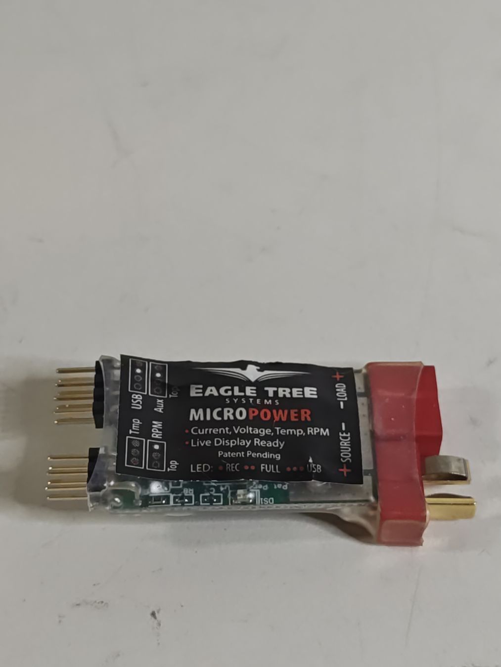 Ricevitori: Eagle Tree MicroPower E-Logger MPR-01 neu.(nov611) – Usato da Künten venduto da Schnaepplihuus 6