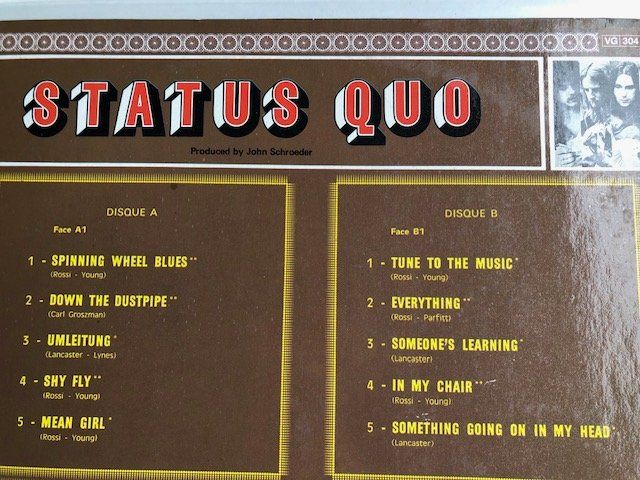 Dischi in vinile: Status Quo – Usato da Aarwangen venduto da Jukebox3 3