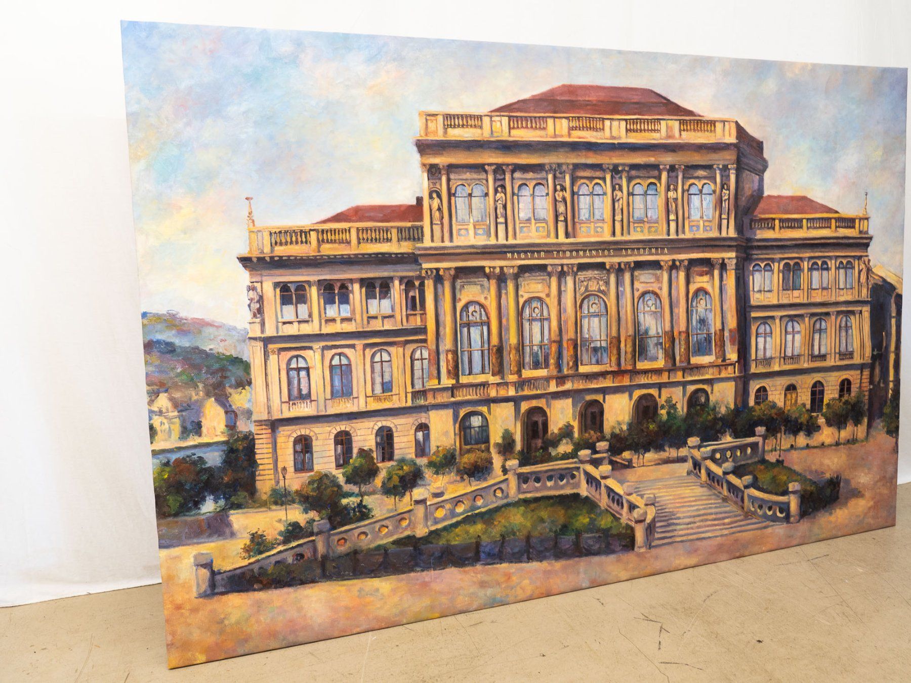Tableaux: Acrylbild Budapest - sehr gross - Ref. 07/06 – D'occasion à Au ZH par BrockiAu 6
