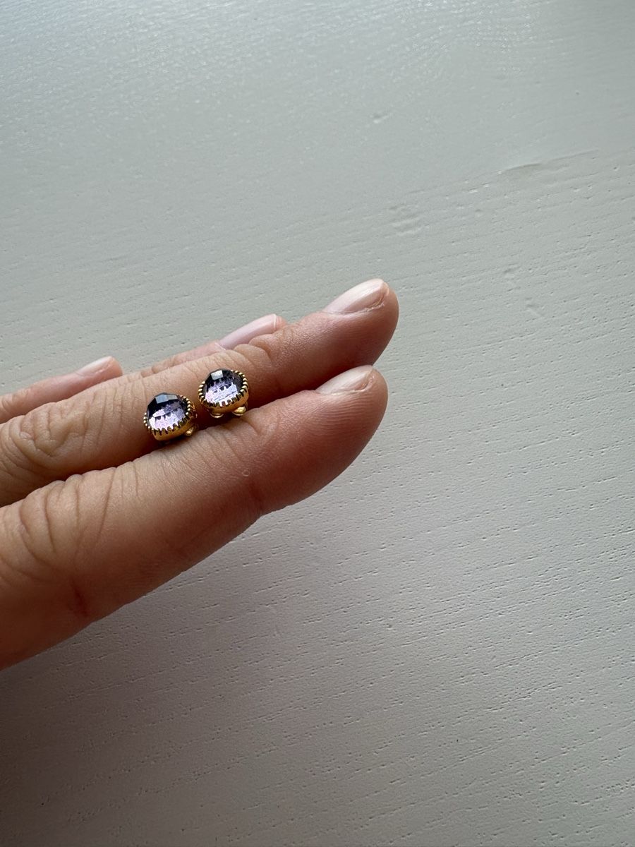 Ohrringe & -stecker: Kleine Amethyst Ohrstecker – Neu (gemäss Beschreibung) aus Thun von _Cathy 1