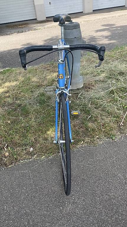 Biciclette: Vintage Rennvelo hellblau – Usato da Basel venduto da Probono 1