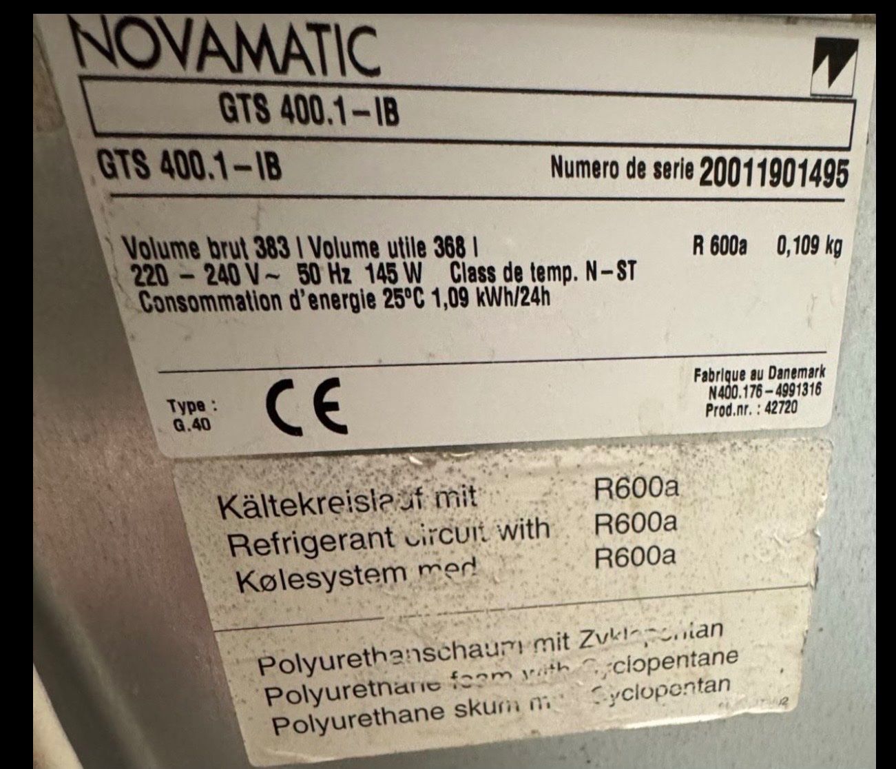 Congelatori: Tiefgekül – Usato da St. Niklausen LU venduto da mur_ys9g