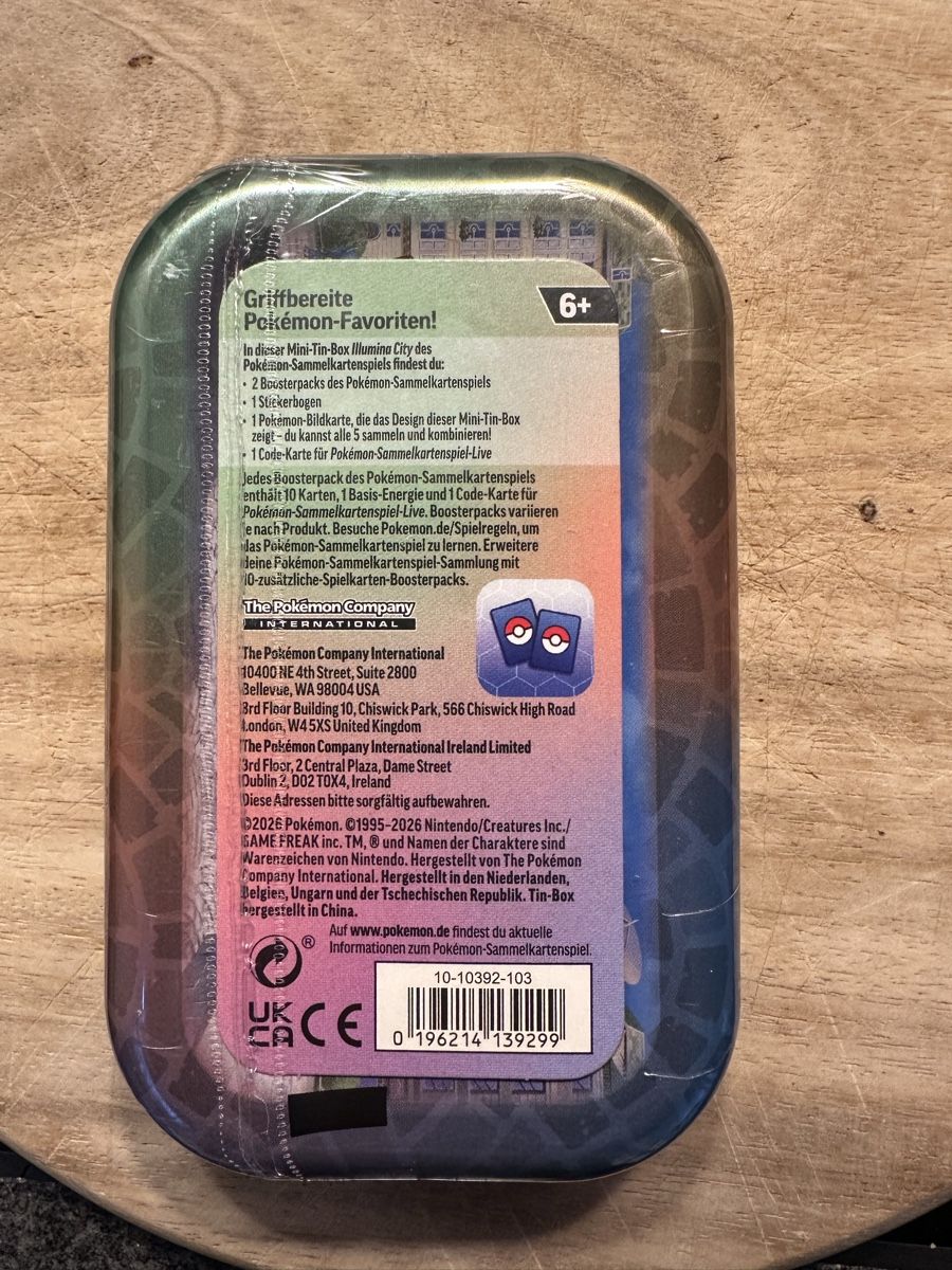 Cartoline: Pokemon Mini Tin Box Sommer Edition. Deutsch  – Nuovo e nell'imballaggio originale da Bolligen venduto da justuslucas 1