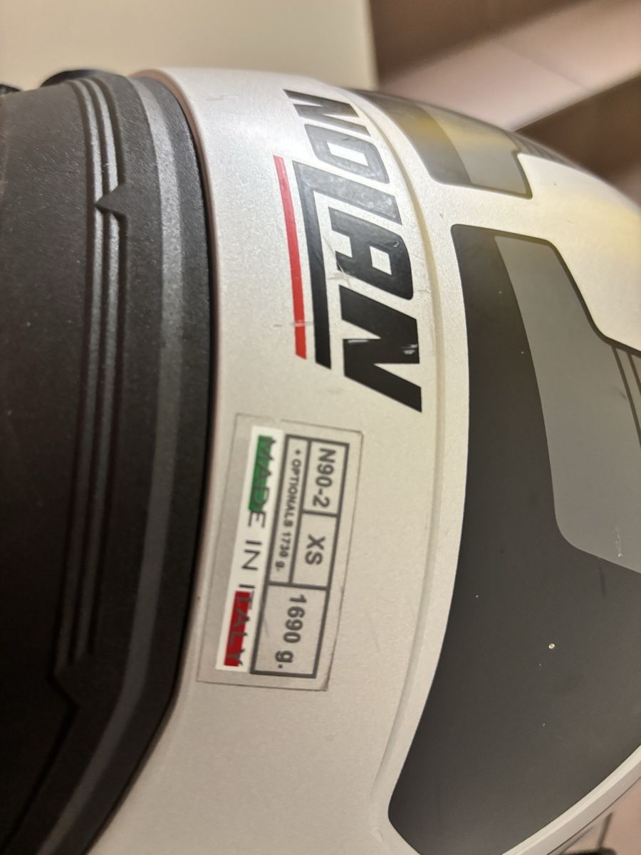 Caschi & visiere: Motorradhelm Nolan Klapphelm silber neuwertig – Usato da Hochdorf venduto da and_m75p 3