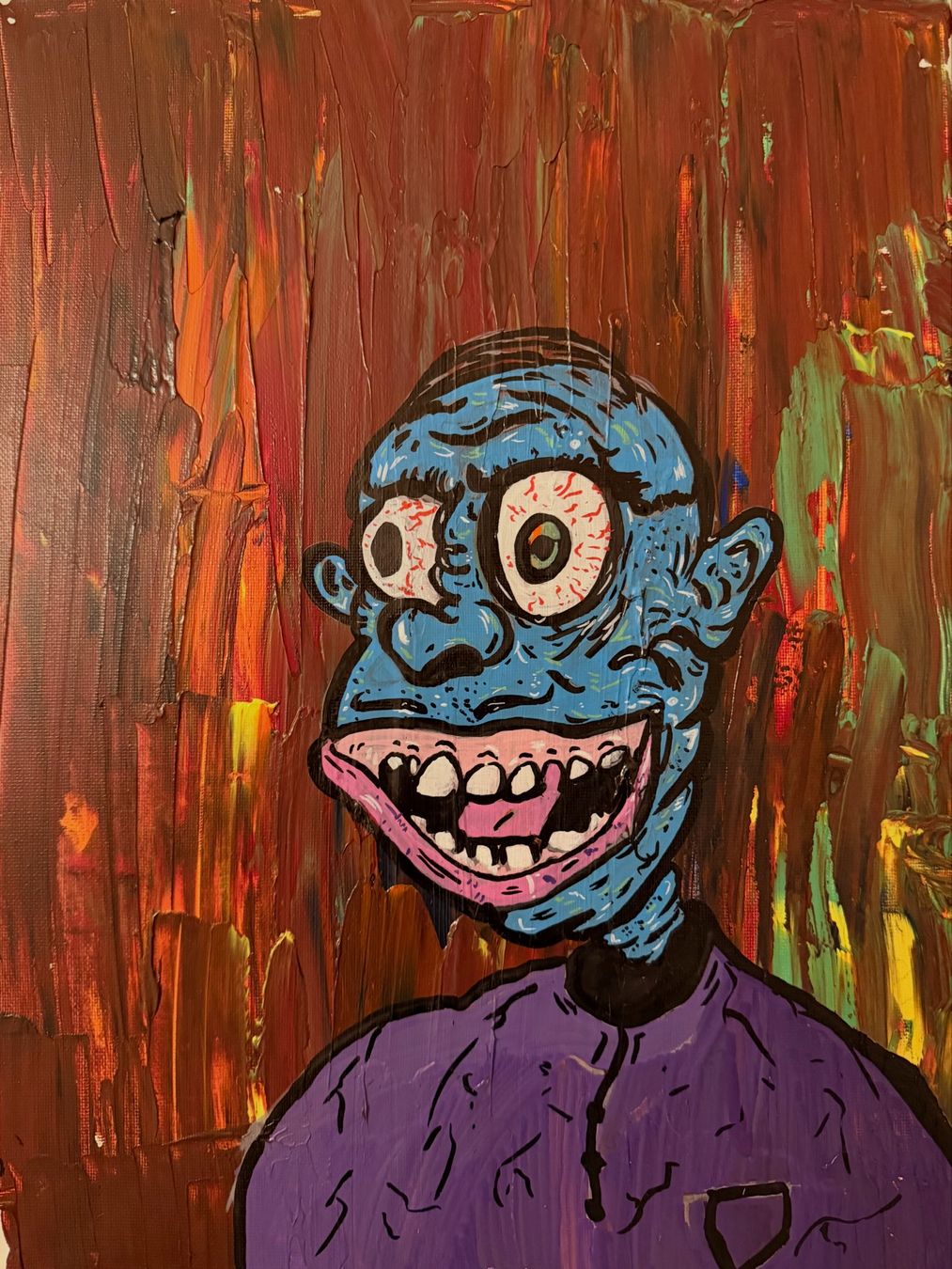 Dipinti: Blue Noise – Nuovo (secondo la descrizione) da Zürich venduto da Max_artgallery_