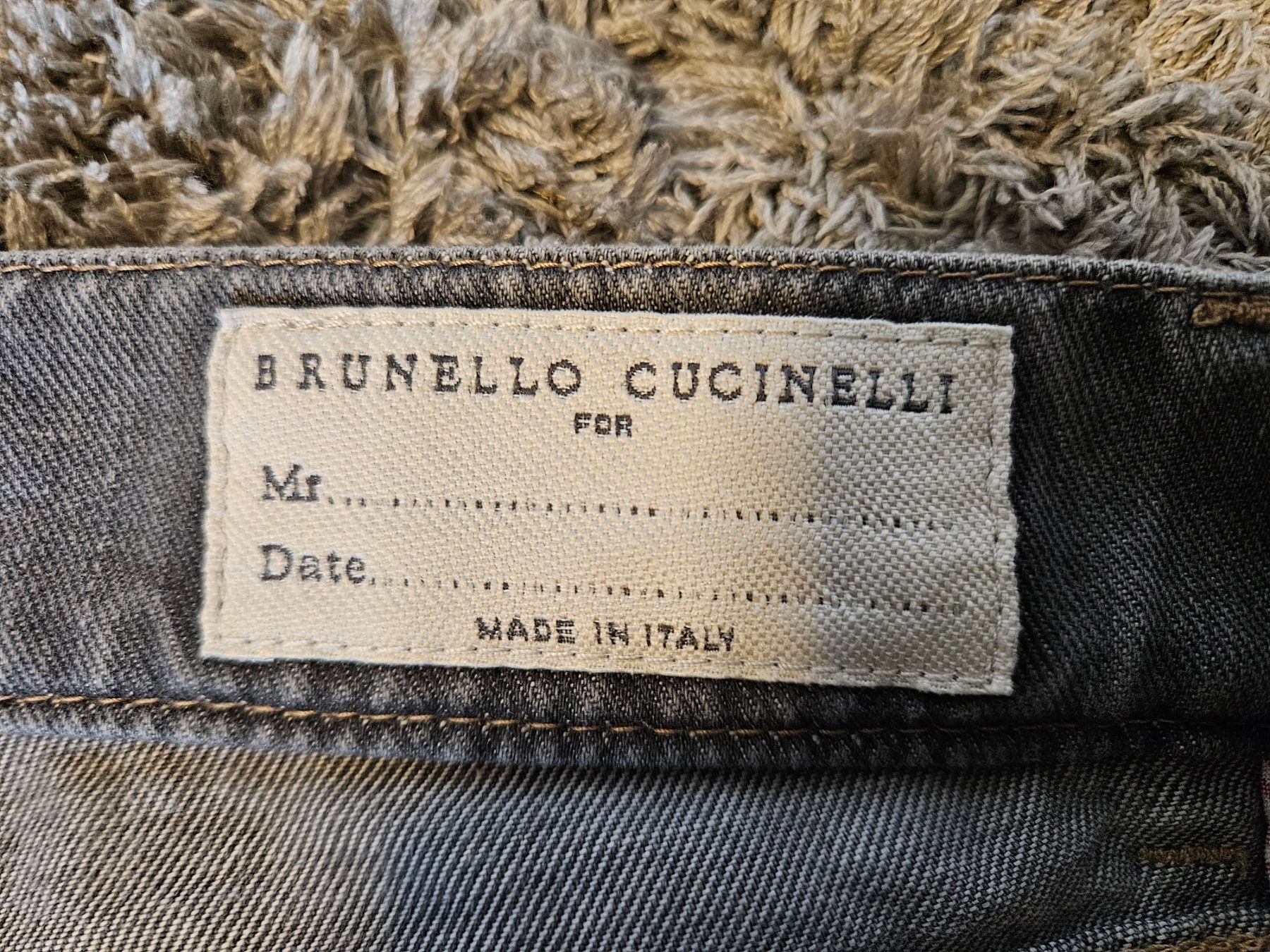 Brunello Cucinelli Jeans: BRUNELLO CUCINELLI Jeanshose ,,Herren,, Hellgrau – Usato da Gachnang venduto da loard 3