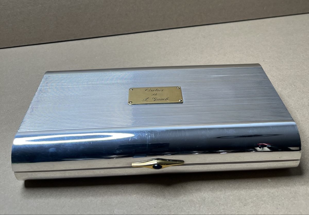 Altri Prodotti per fumatori: Cartier-Zigarrenetui 925 Silber – Usato da Zürich venduto da Finn_Derlohn 5
