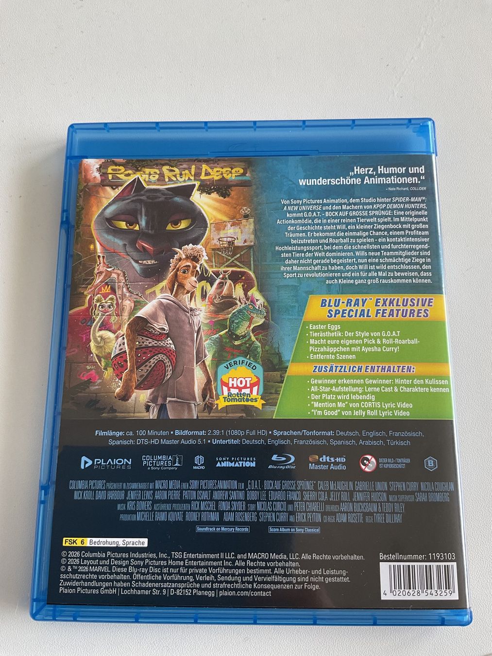 Alle DVDs: G.O.A.T. Rock Auf Grosse Sprünge Blu-Ray Comedy Animation... – Gebraucht aus Au SG von Mar_69jz 1