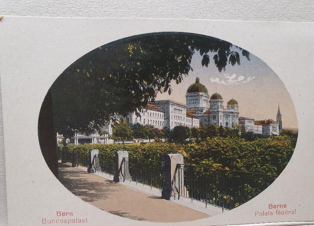 Cartoline postali: BERN  Bundespalast  -  Palais fédéral – Usato da Delémont venduto da Domdom1