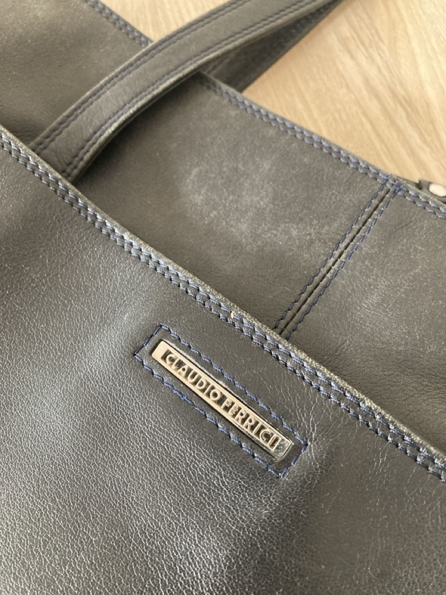 Claudio Ferrici Borse da donna: Claudio Ferrici Handtasche aus Leder – Usato da Basel venduto da Minim 4
