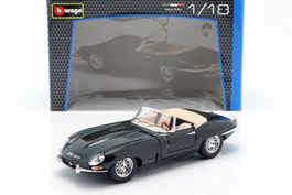 Jaguar E-Type Roadster Series I 1961-1967 dunkelgrün   1:18