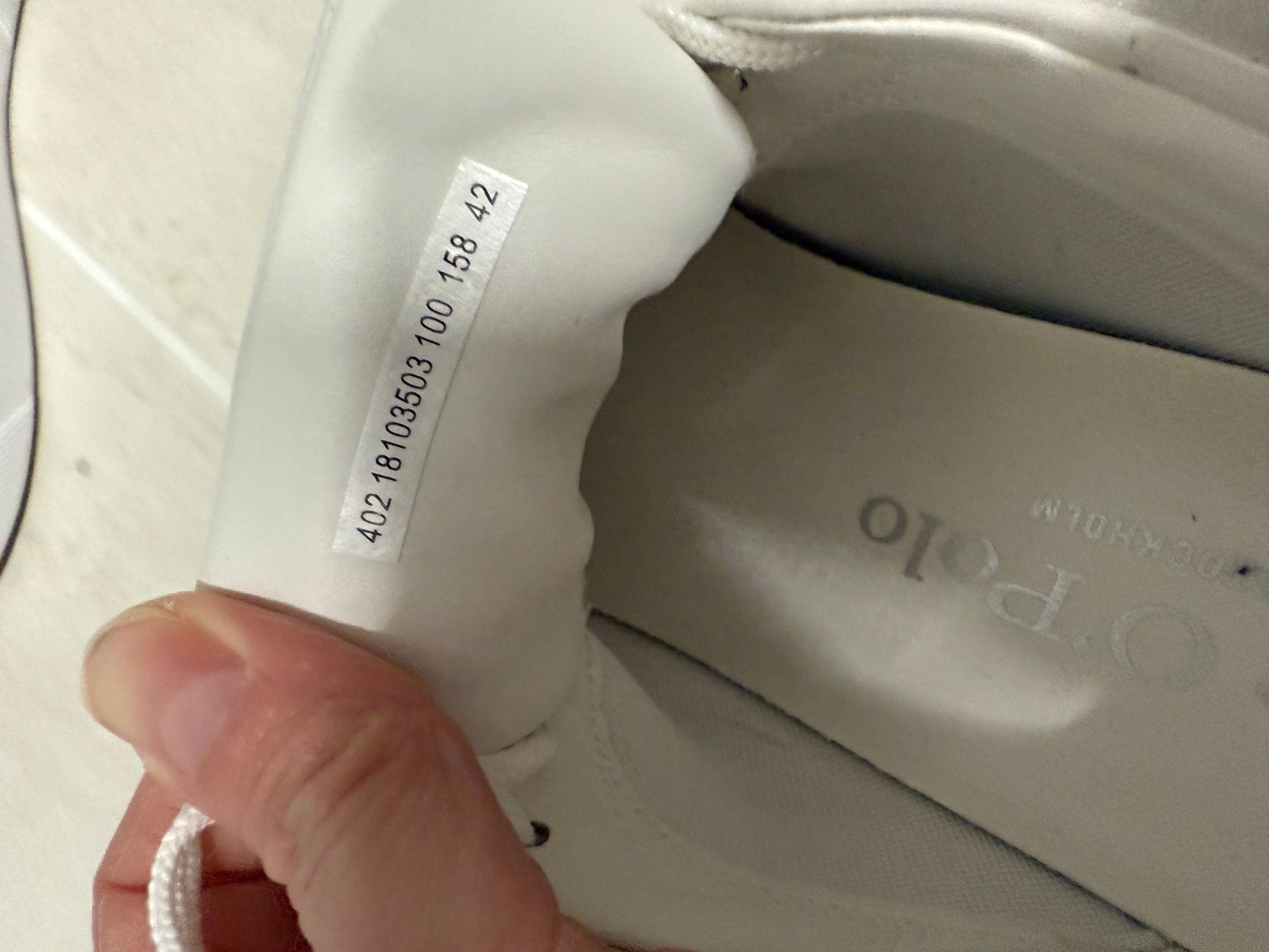Marc O'Polo Scarpe da uomo: Marc-o-Polo Sneaker weiss – Usato da Rorbas venduto da obstgaertler 4