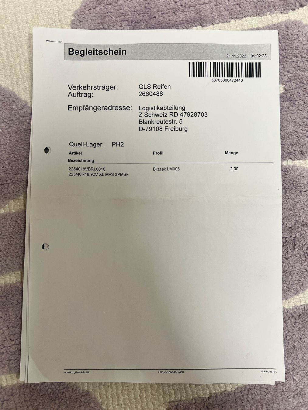 Pneus & Kompletträder: 4 Winterräder 18” Bridgestone Blizzak LM005 – Gebraucht aus Münchenstein von Andri.Gschwind 8