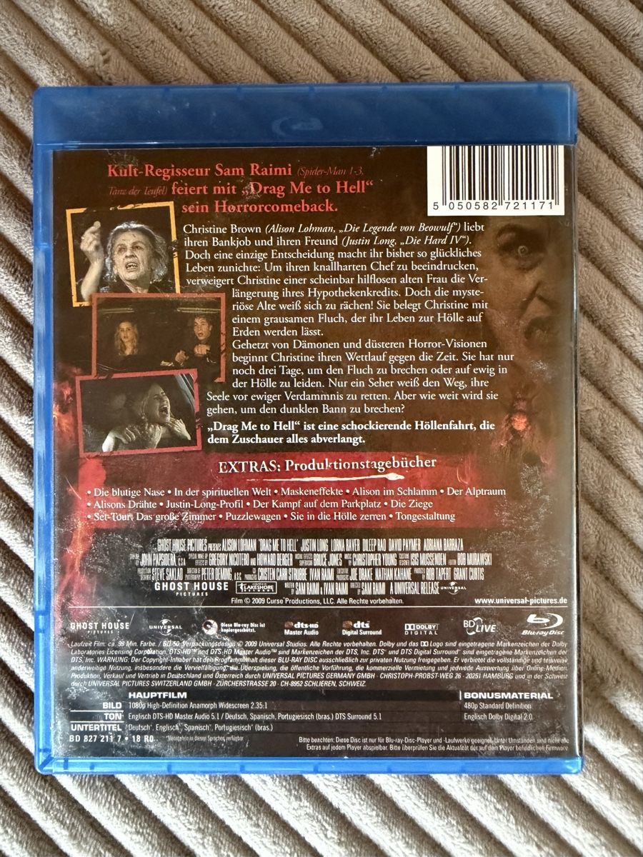 Tutti i DVDs: Blu-Ray Drag me to hell – Usato da Recherswil venduto da luca_v 1
