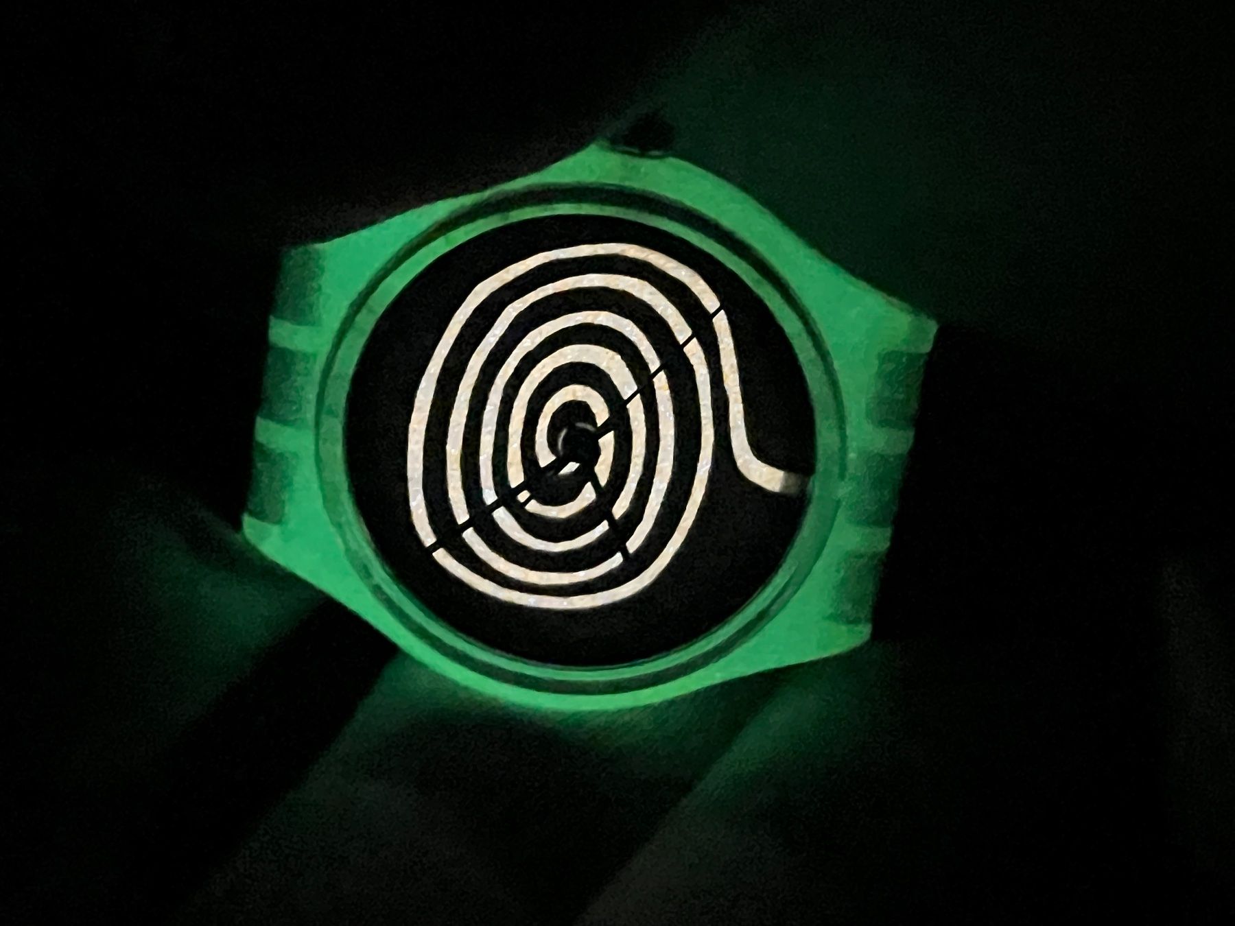 Swatch Orologi: Seltene Swatch Uhr mit Spiralmuster - Einzigartig! – Usato da Grenchen venduto da chththl 8