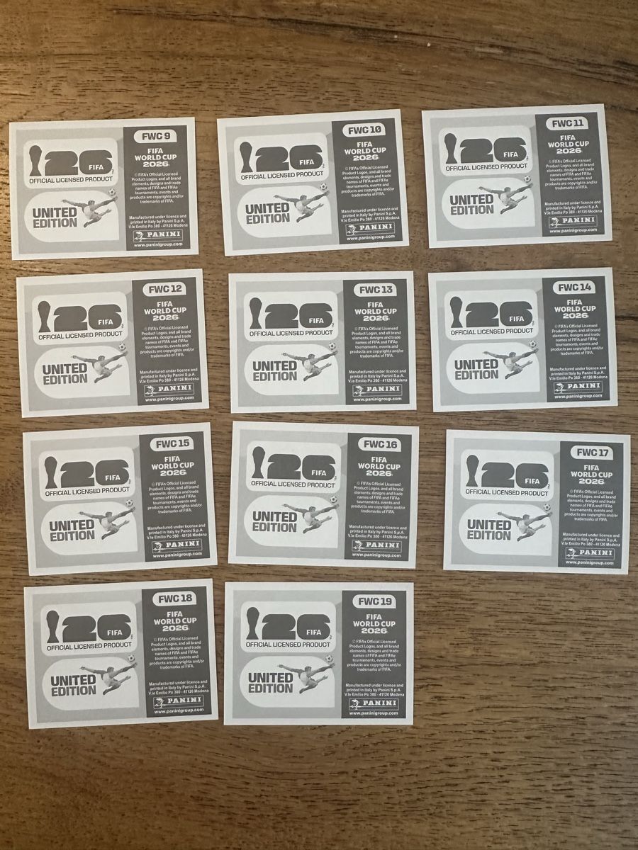 Panini Carte collezionabili: Panini WM26: Full Set WC Winner Teams – Nuovo (secondo la descrizione) da Heiligkreuz (Mels) venduto da Maguntia94 1