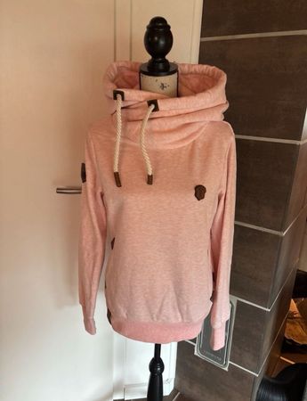 Naketano Pullover Hoodie rosa Gr.L Damen