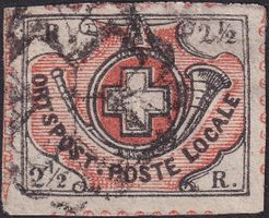 1850, WINTERTHUR, Nr.12 schönes Stück mit Attest, 5'400.-