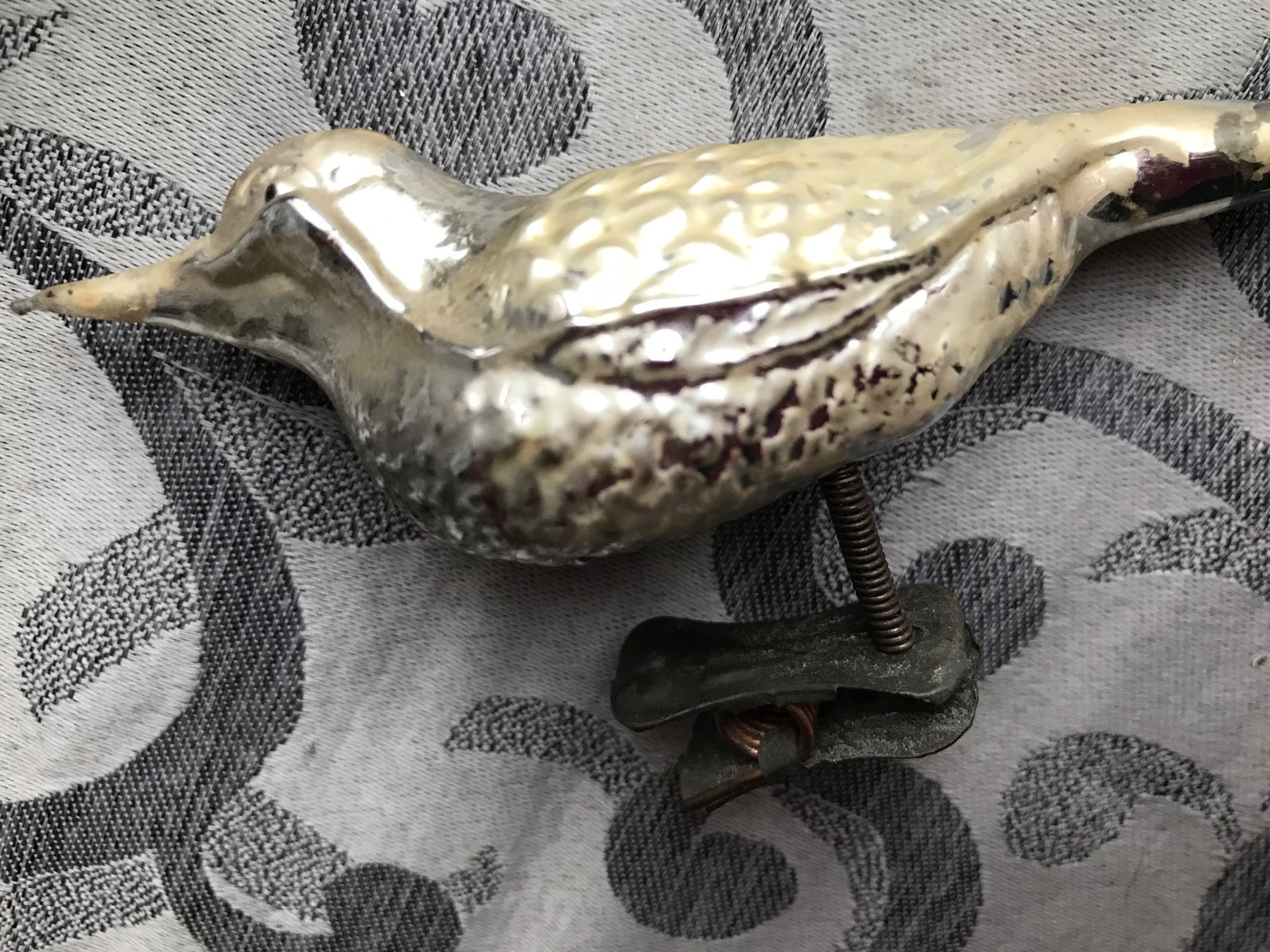Toutes les décorations: Alter silberner Vogel Christbaumschmuck – Neuf avec emballage d'origine à Alpnach Dorf par marvo 5