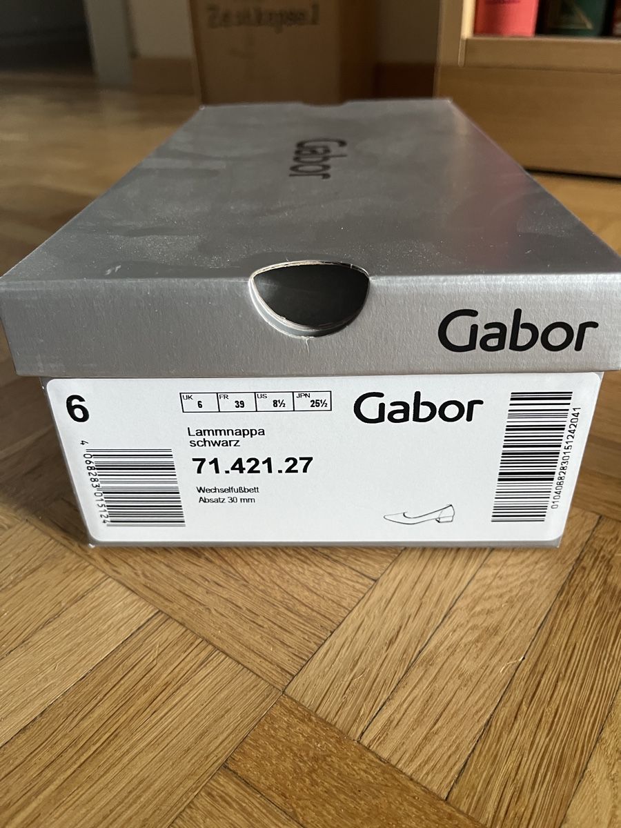 Gabor Scarpe da donna: Gabor Pump, Leder, schwarz (neu) – Nuovo e nell'imballaggio originale da Frauenfeld venduto da flo_7f8y 2