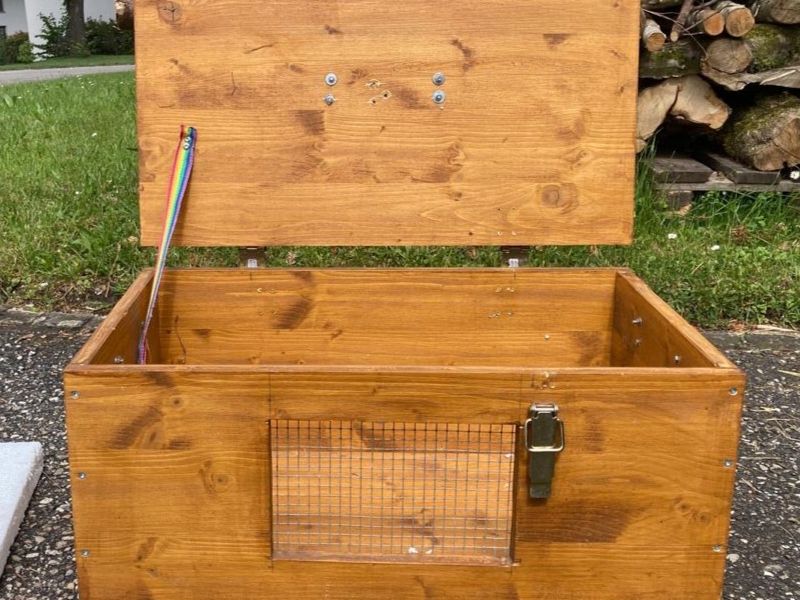 Gabbie, trasporto & Sicurezza: Tier Transportbox / Kiste – Usato da Egerkingen venduto da Kaempfer1 2