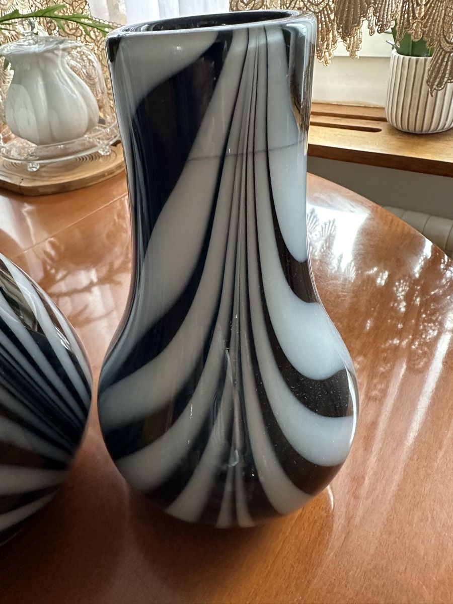Murano Vasi & Recipienti: Murano 2Stuck wunderschöne Vasen H33—H26 – Usato da Basel venduto da Ivana_4 4