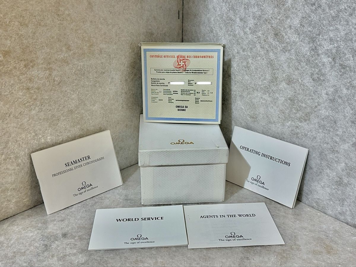 Omega Uhren: Omega Seamaster Professional Chronograph 1993 – Gebraucht aus Basel von RoyalPerformance 4
