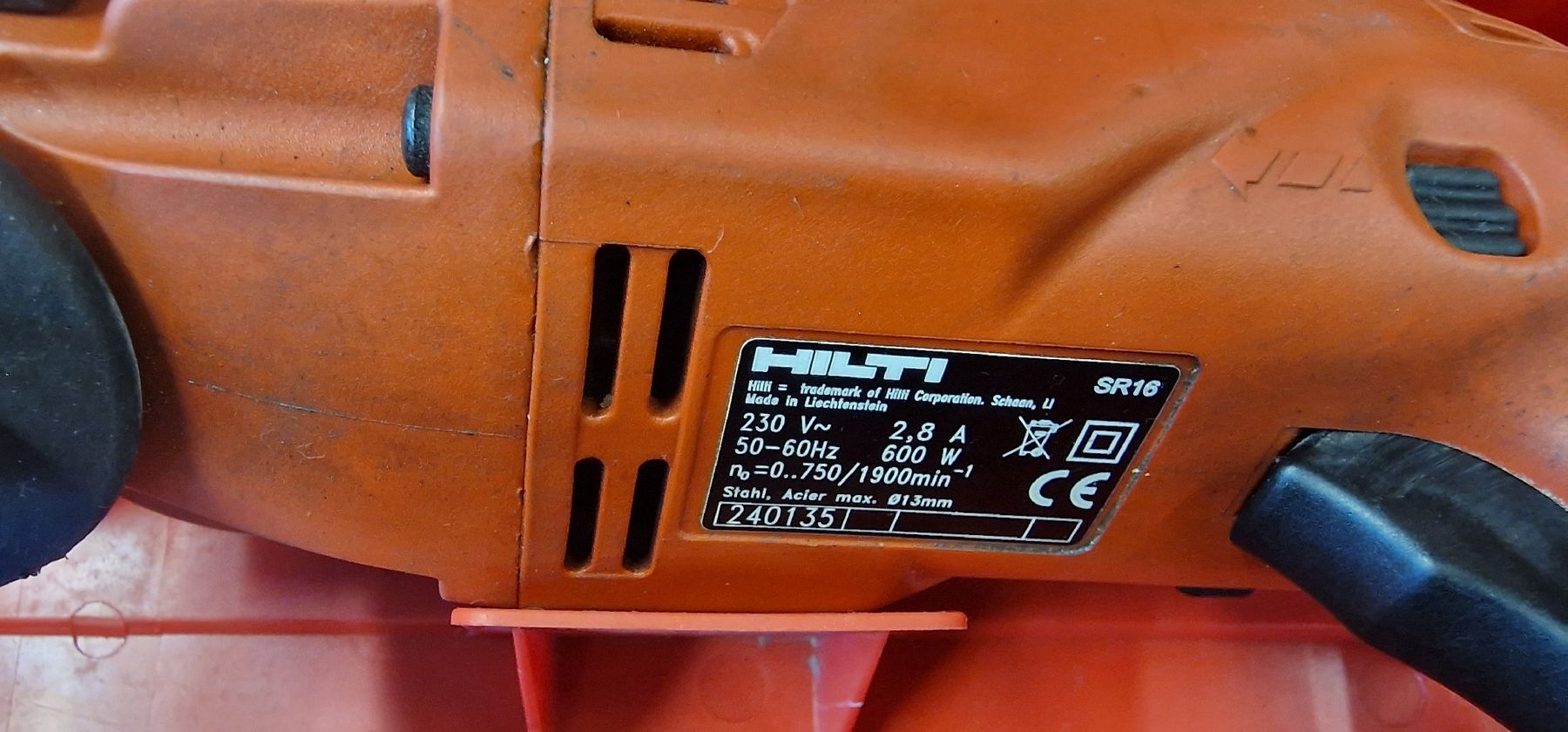 Hilti Trapani: Schlagbohrmaschine HILTI SR16 – Usato da Emmenbrücke venduto da inf_l8yf 5