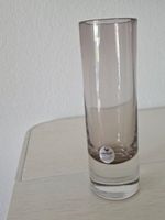 Vintage Rauchglas-Vase von Sarner Cristal 20 cm Mundgeblasen