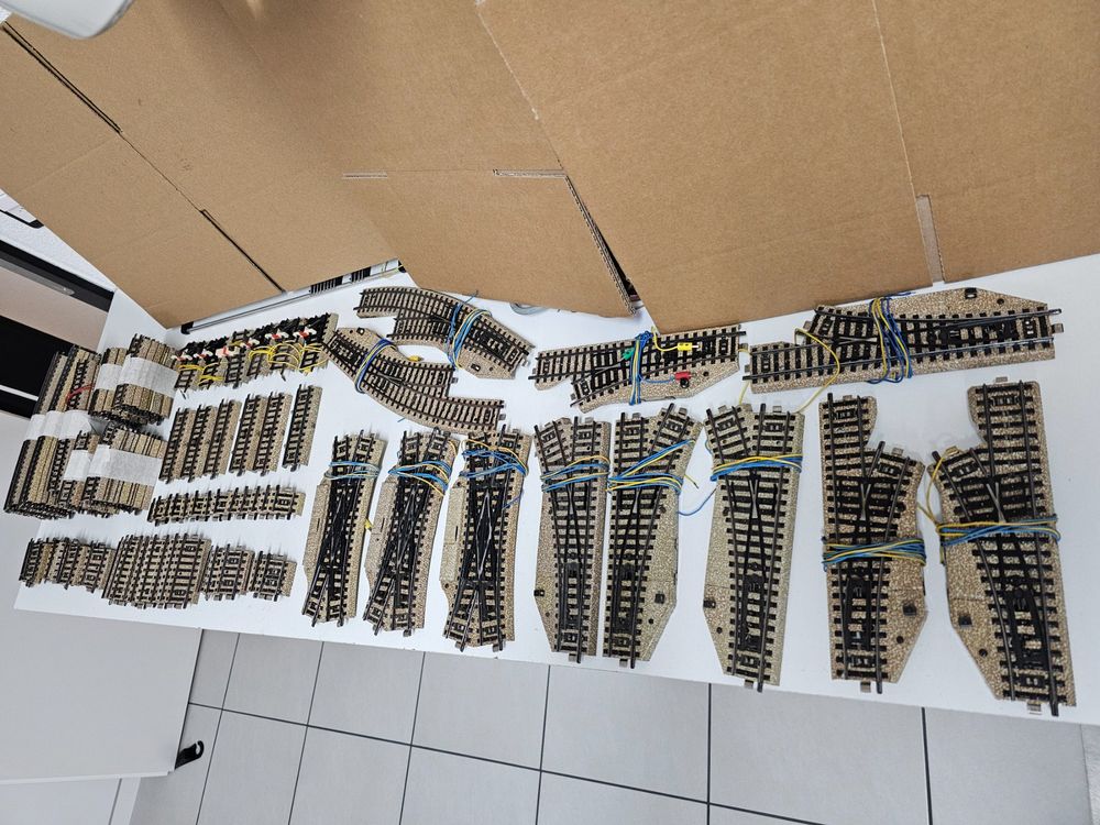 Lot rails/aiguillages H0 - Modélisme