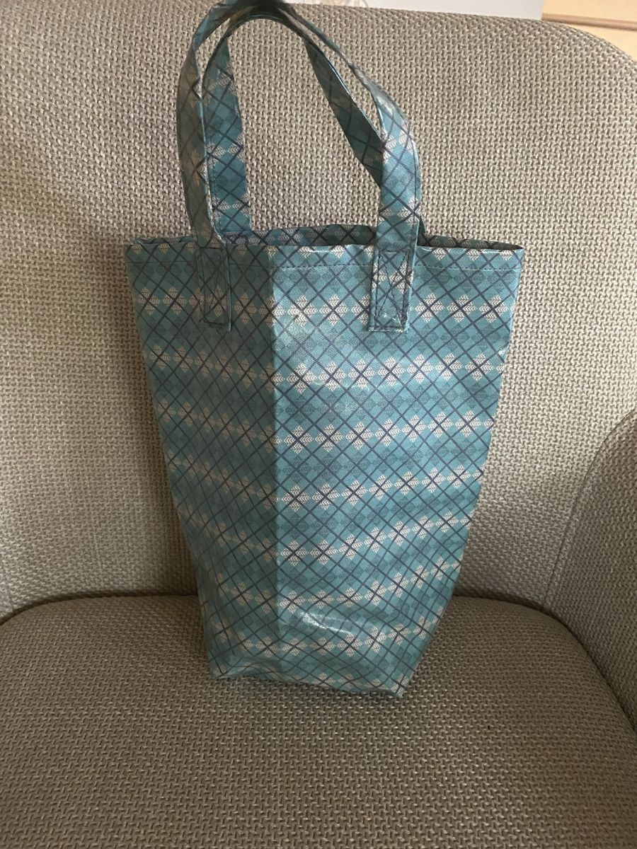 Borse: Upcycling Tasche Hellblau klein Format – Nuovo (secondo la descrizione) da Elgg venduto da aca_gg8x