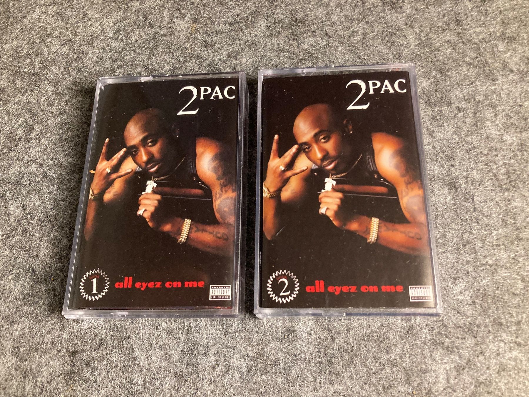 Kompaktkassetten: 2Pac - All Eyez On Me "Translucent Red" (MC) – Neu (gemäss Beschreibung) aus Fribourg von Karushi
