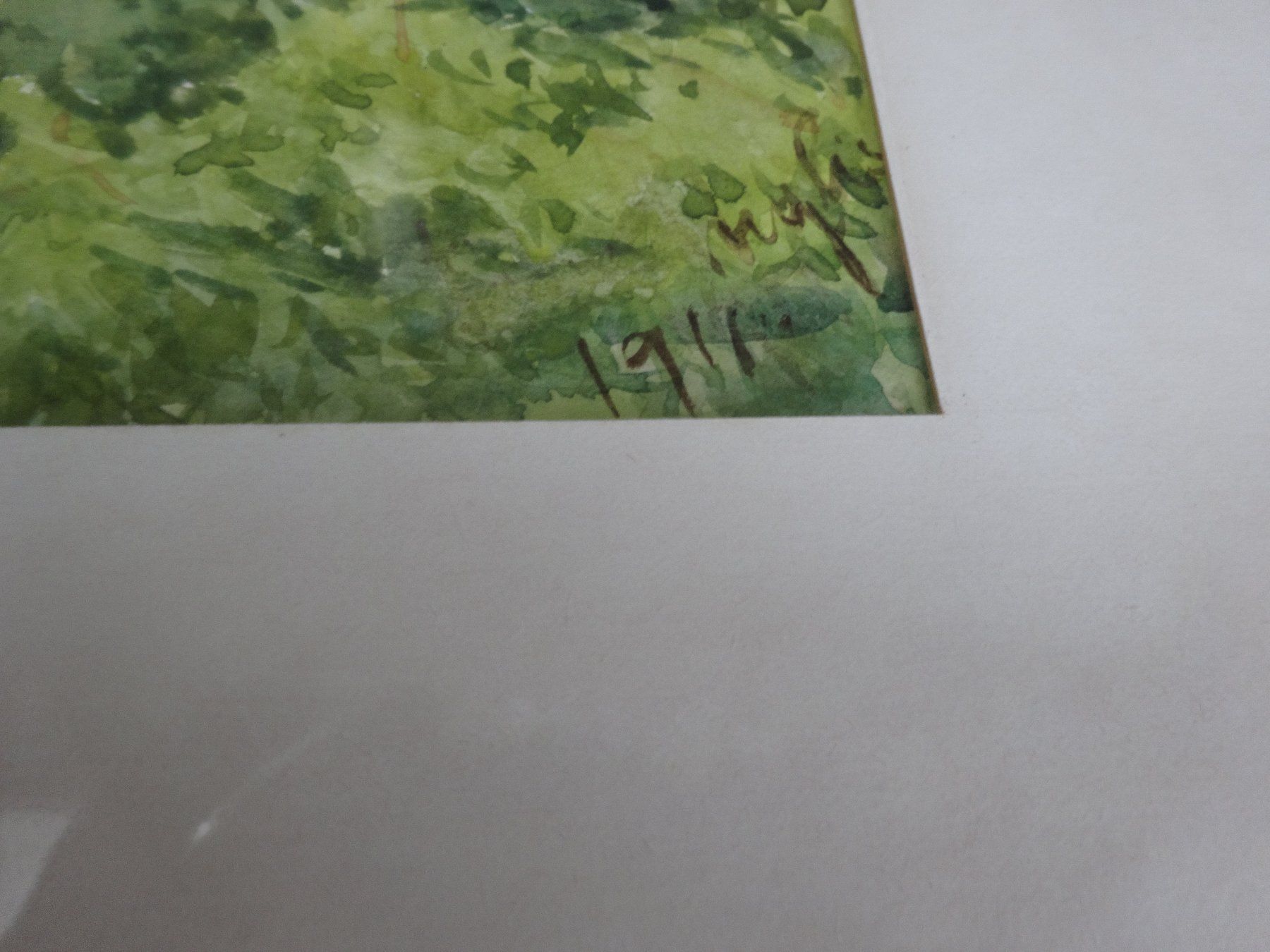 Dipinti: Aquarell  Signiert Landschaft 1918 – Usato da Neerach venduto da jenny062 2