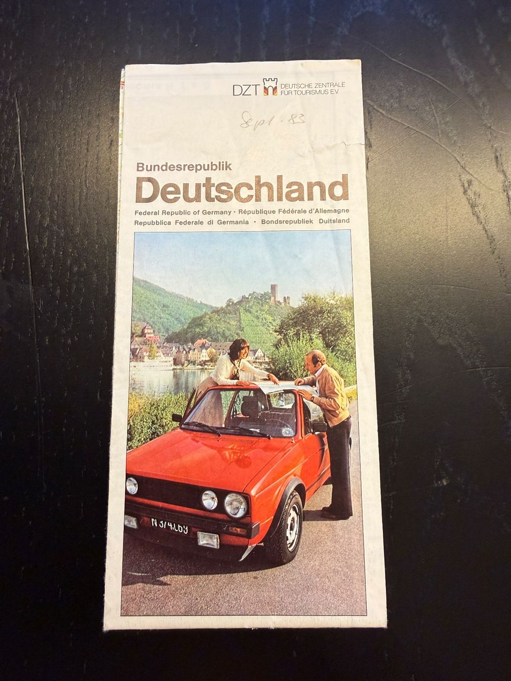 Cartine & Atlanti: Deutschland Karte von 1983 – Usato da Erstfeld venduto da Mario_boe0