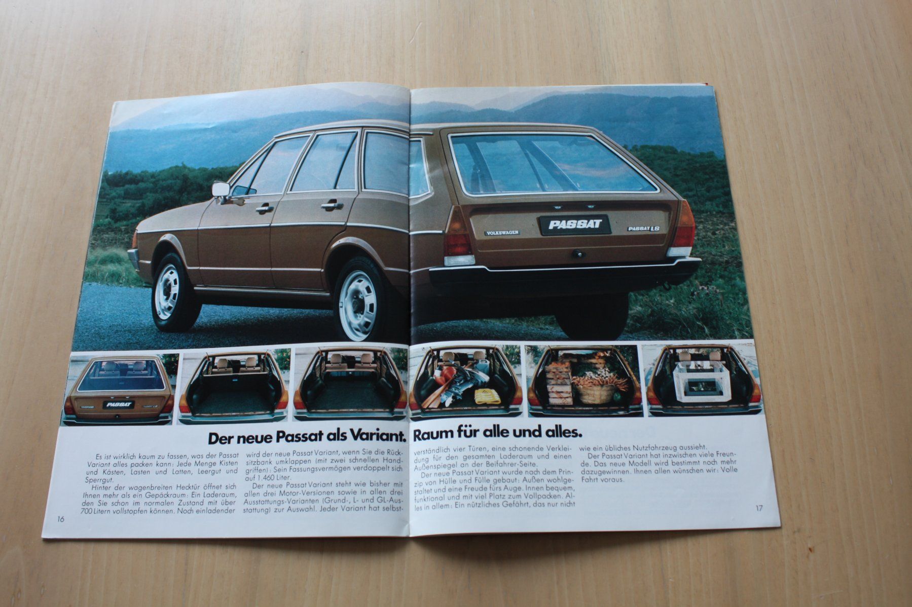 VW Dokumente: VW Passat Prospekt 8/1977 – Gebraucht aus Wikon von erwin400 8