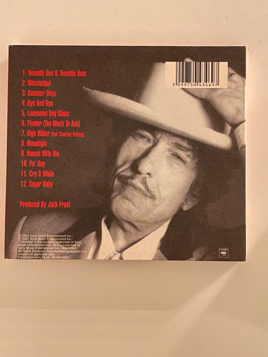 CD: Bob Dylan - Love and Theft Doppel-CD, 2001 – Usato da Sutz venduto da fx05 2