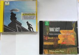 2 CDs Mozart Klavierkonzerte und Sonaten gebraucht