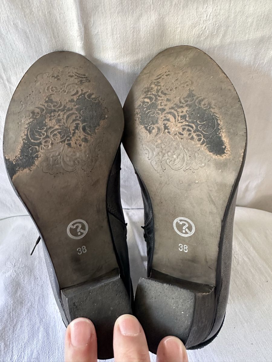 Scarpe da donna: Leder Stiefeletten blau nr 38 – Usato da Stabio venduto da MAARINAA 3