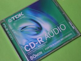 TDK CD-R AUDIO 80er für AUDIO-CD-RECORDER RAR/OVP