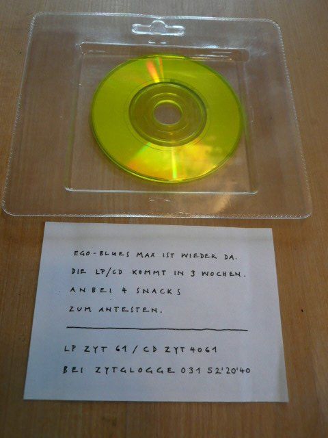 CDs: WERNER WIDMER Max - 4 Track PROMO - 3" CD - CH 1990 – Neuf avec emballage d'origine à Zofingen par mooni89 1