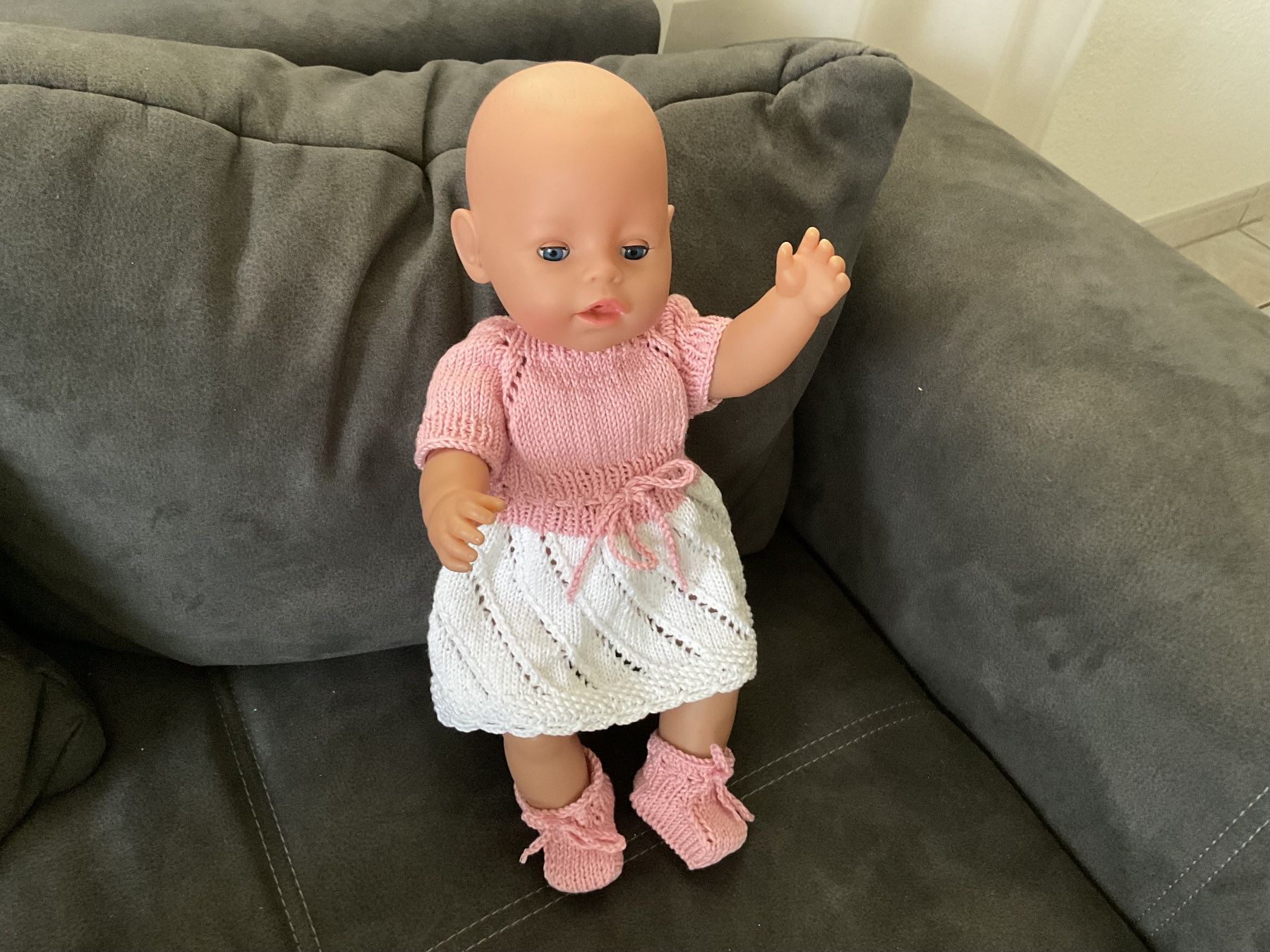 Puppen: Garnitur Baby Born 43 cm – Neu (gemäss Beschreibung) aus Roggwil TG von Strick-Fee 1