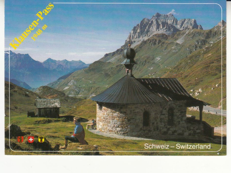 Ansichtskarten: Klausenpass ca. 1970 – Gebraucht aus Bürglen TG von StampGraf