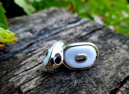 Ring mit passendem Anhänger für Halskette